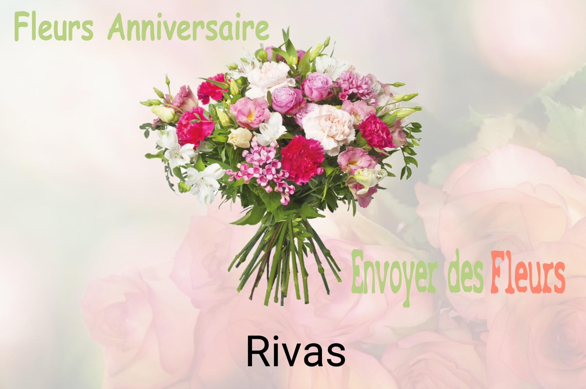 Bouquet de fleurs d’anniversaire livré à Rivas