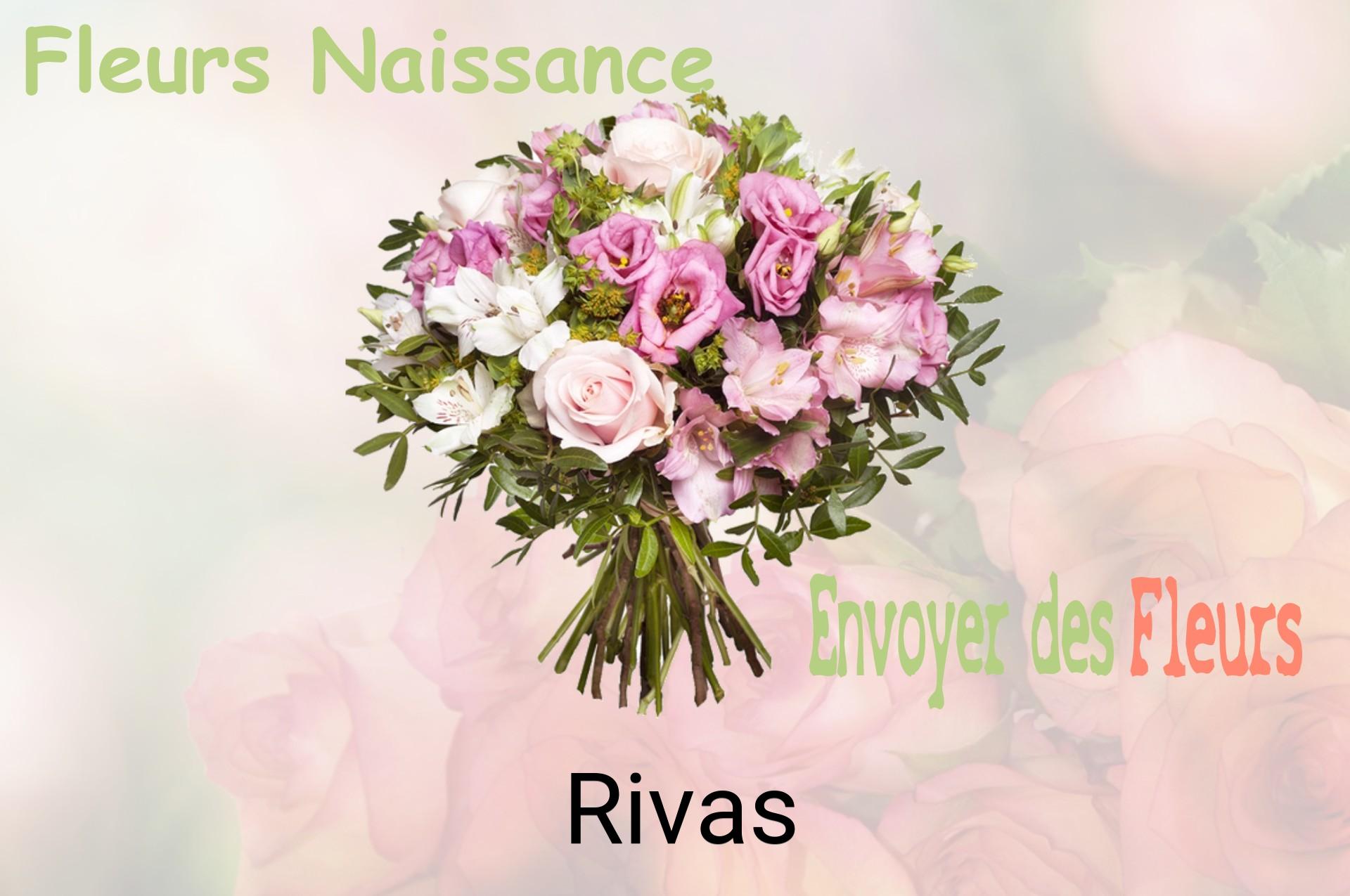 Bouquet de fleurs de naissance livré à Rivas